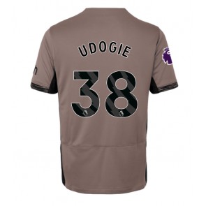 Tottenham Hotspur Destiny Udogie #38 Tredje trøje Dame 2023-24 Kort ærmer